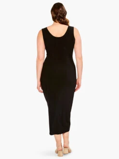 High Twist Ruched Dress BLACK ONYX -Brave Sales Store M231203WBLXPRODUCT 03