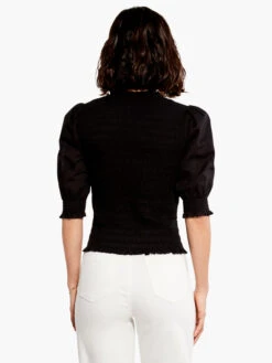 Cotton Lawn Smocked Top -Brave Sales Store M231600BLXPRODUCT 03