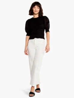 Cotton Lawn Smocked Top -Brave Sales Store M231600BLXPRODUCT 04