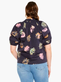 Bright Spot Top INDIGO MULTI -Brave Sales Store M231632WIMIPRODUCT 03