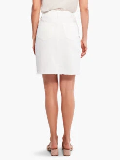 NZ Denim 20" Skirt PAPER WHITE -Brave Sales Store M231702PWHPRODUCT 04
