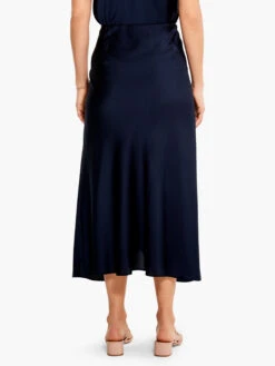 Crepe Slip Skirt DARK INDIGO -Brave Sales Store M231709DIDPRODUCT 04
