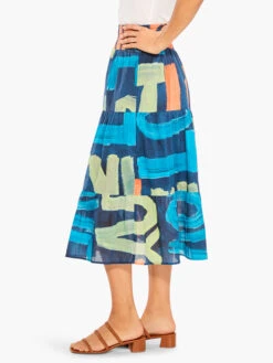 Love Art Joy Skirt INDIGO MULTI -Brave Sales Store M231711IMIPRODUCT 02