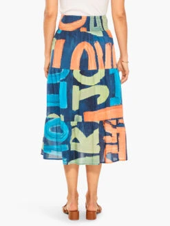 Love Art Joy Skirt INDIGO MULTI -Brave Sales Store M231711IMIPRODUCT 03