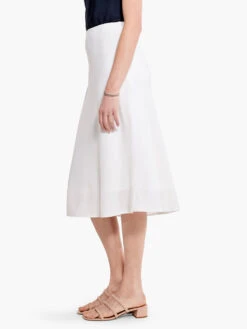 Rumba Linen Slip Skirt PAPER WHITE -Brave Sales Store M231712PWHPRODUCT 03