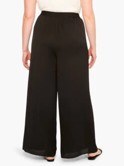 Statement Wide-Leg Pant BLACK ONYX -Brave Sales Store M231800WBLXPRODUCT 04