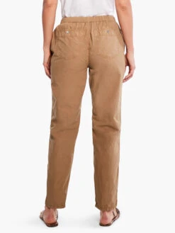 Cotton Poplin Relaxed Ankle Pant DIJON -Brave Sales Store M231821DIJPRODUCT 04