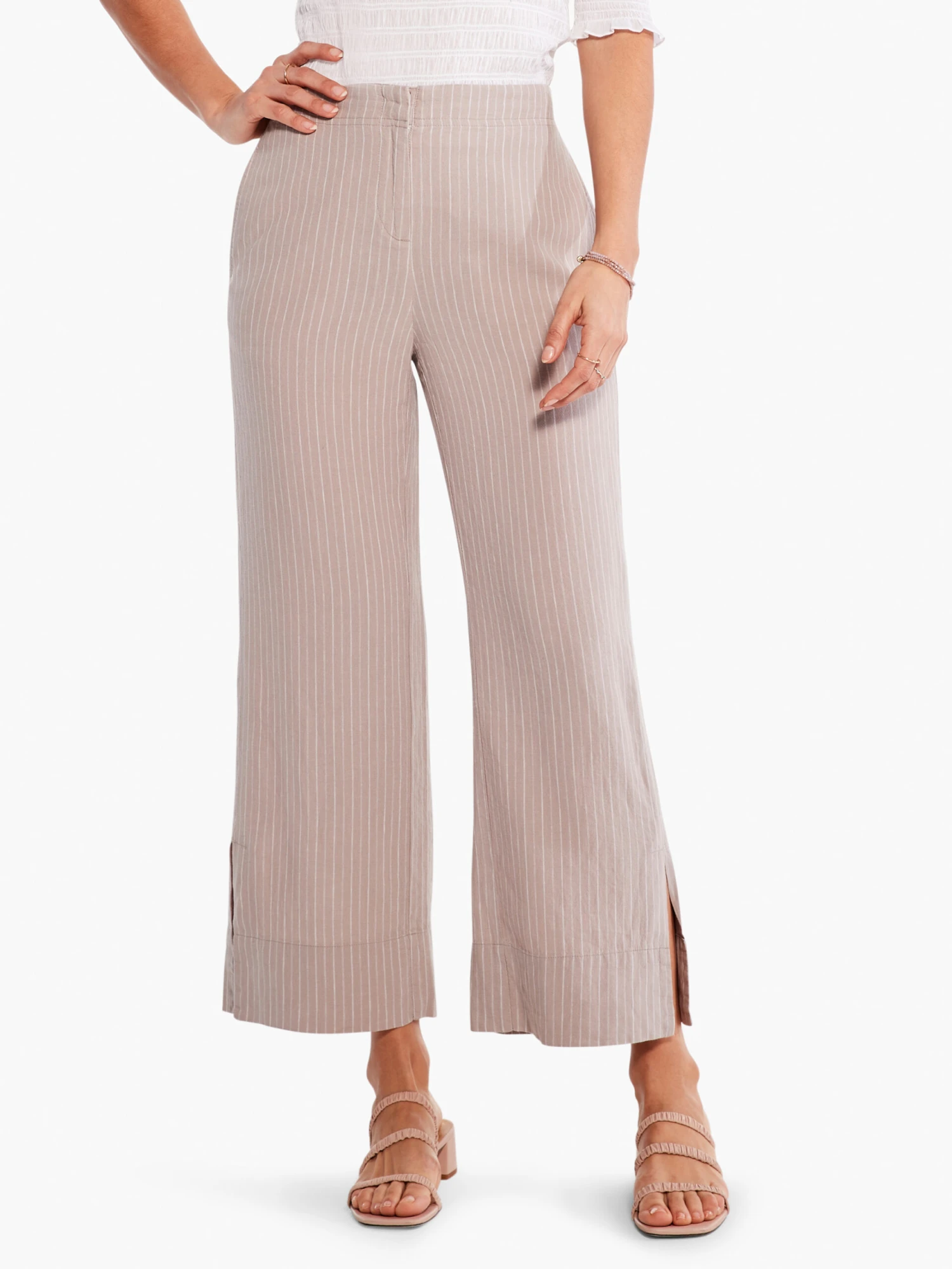 Central Park Wide-Leg Ankle Pant NEUTRAL MULTI 1 Central Park Wide-Leg Ankle Pant NEUTRAL MULTI