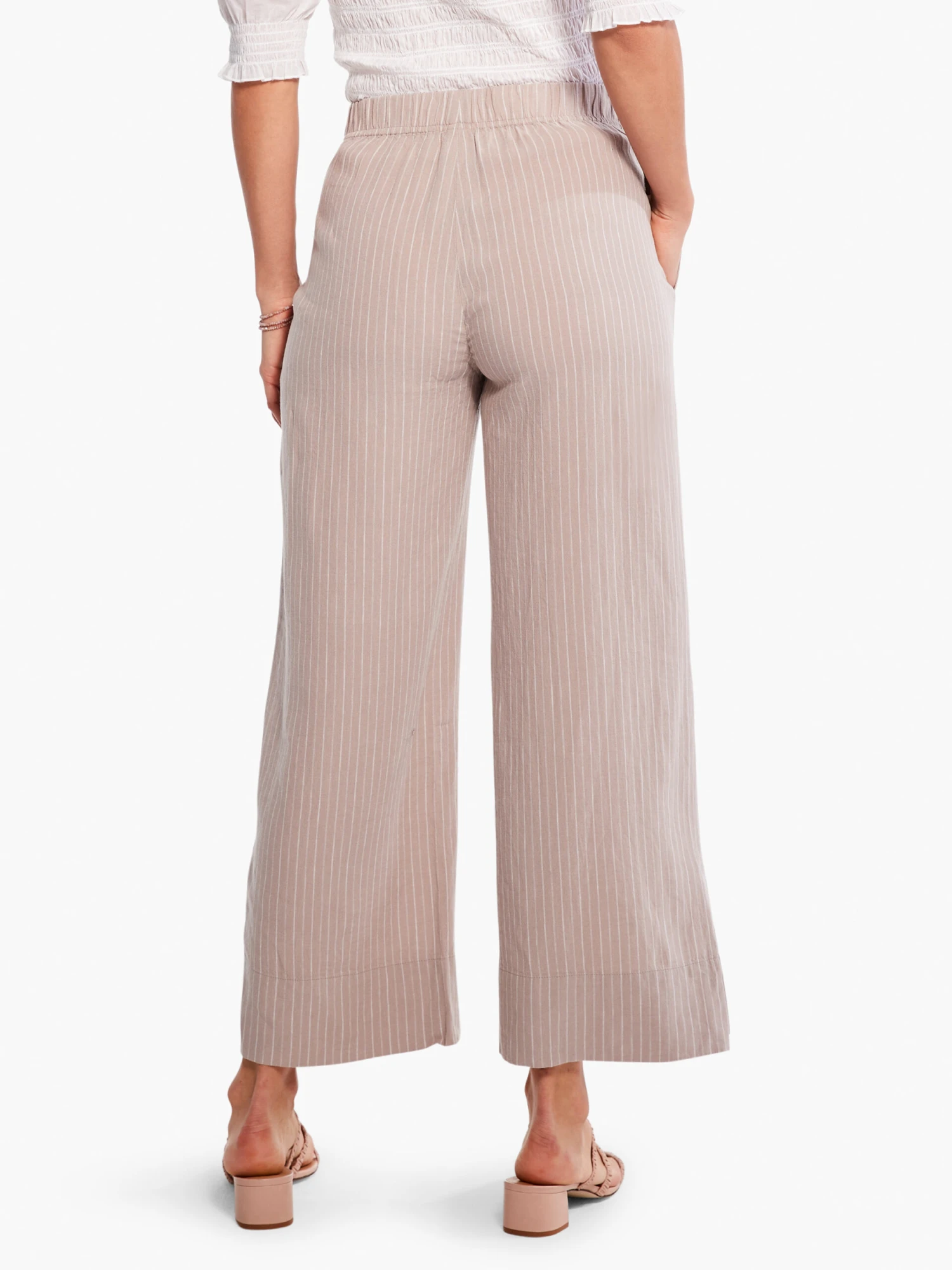Central Park Wide-Leg Ankle Pant NEUTRAL MULTI 4 Central Park Wide-Leg Ankle Pant NEUTRAL MULTI - Image 4