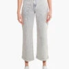 NZ Denim Mid Rise Wide-Leg Crop Jean SALT