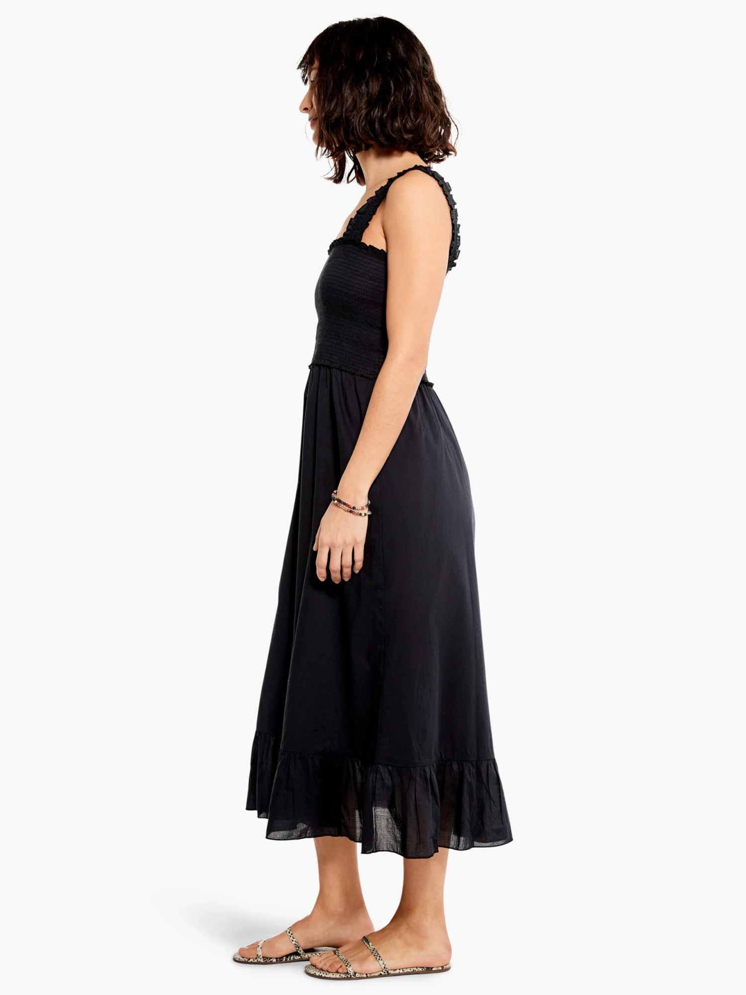 Cotton Lawn Smocked Dress 2 Cotton Lawn Smocked Dress - Image 2