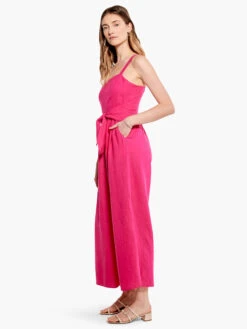 Rumba Park Jumpsuit SHOCKING PINK 10 Rumba Park Jumpsuit SHOCKING PINK -Brave Sales Store M231909SKPPRODUCT 04