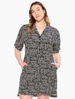 Daydream Dot Dress BLACK MULTI