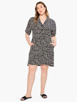 Daydream Dot Dress BLACK MULTI -Brave Sales Store M231922WBLMPRODUCT 04
