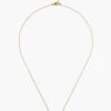 Chan Luu - Single Stone Necklace WHITE