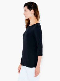 NZT 3/4 Sleeve Boat Tee -Brave Sales Store NZTESS1004BLXPRODUCT 02