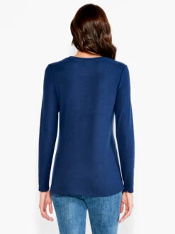 NZT Sweet Dreams Long Sleeve Crew Tee DARK INDIGO -Brave Sales Store NZTESS1016DIDPRODUCT 03