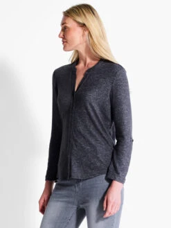 NZT Sweet Dreams Convertible Sleeve Shirt ECLIPSE -Brave Sales Store NZTF231068ECLPRODUCT 02