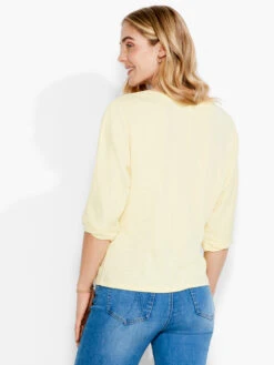 NZT Boat Neck Dolman Sleeve Tee CHAMOMILE -Brave Sales Store NZTS231035CHOPRODUCT 03