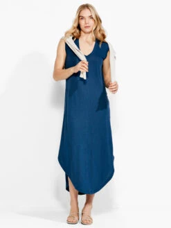 NZT Scoop Tank Dress DEEP OCEAN -Brave Sales Store NZTS231254DPOPRODUCT 04