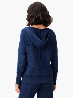 NZT Vintage French Terry Hoodie WASHED INDIGO -Brave Sales Store NZTW23203920WAIPRODUCT 03