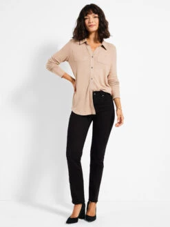 NZT Sweet Dreams Long Sleeve Shirt NATURAL -Brave Sales Store NZTW232051NATPRODUCT 04