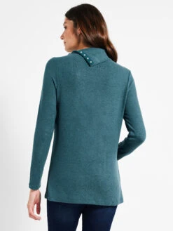 NZT Sweet Dreams Snap Neck Tee TRUE OCEAN -Brave Sales Store NZTW232069TROPRODUCT 03