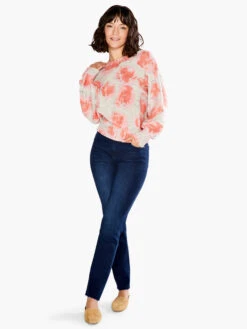 Rosy Sunset Sweater PINK MULTI -Brave Sales Store S231112PKMPRODUCT 04