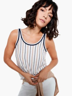Neutral Striped Vital Tank NEUTRAL MULTI
