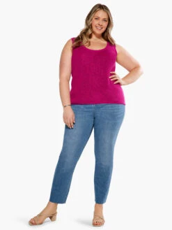 Shaker Knit Tank ORCHID PETAL -Brave Sales Store S231168WORPPRODUCT 04