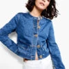 Top It Off Denim Jacket ATLANTIC