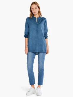 Garden Shirt INDIGO MULTI -Brave Sales Store S231621IMIPRODUCT 04