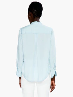 Femme Denim Shirt PALE DENIM -Brave Sales Store S231622PLDPRODUCT 03