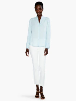 Femme Denim Shirt PALE DENIM -Brave Sales Store S231622PLDPRODUCT 04