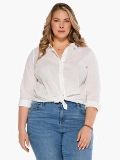 Crinkle Shirt PAPER WHITE