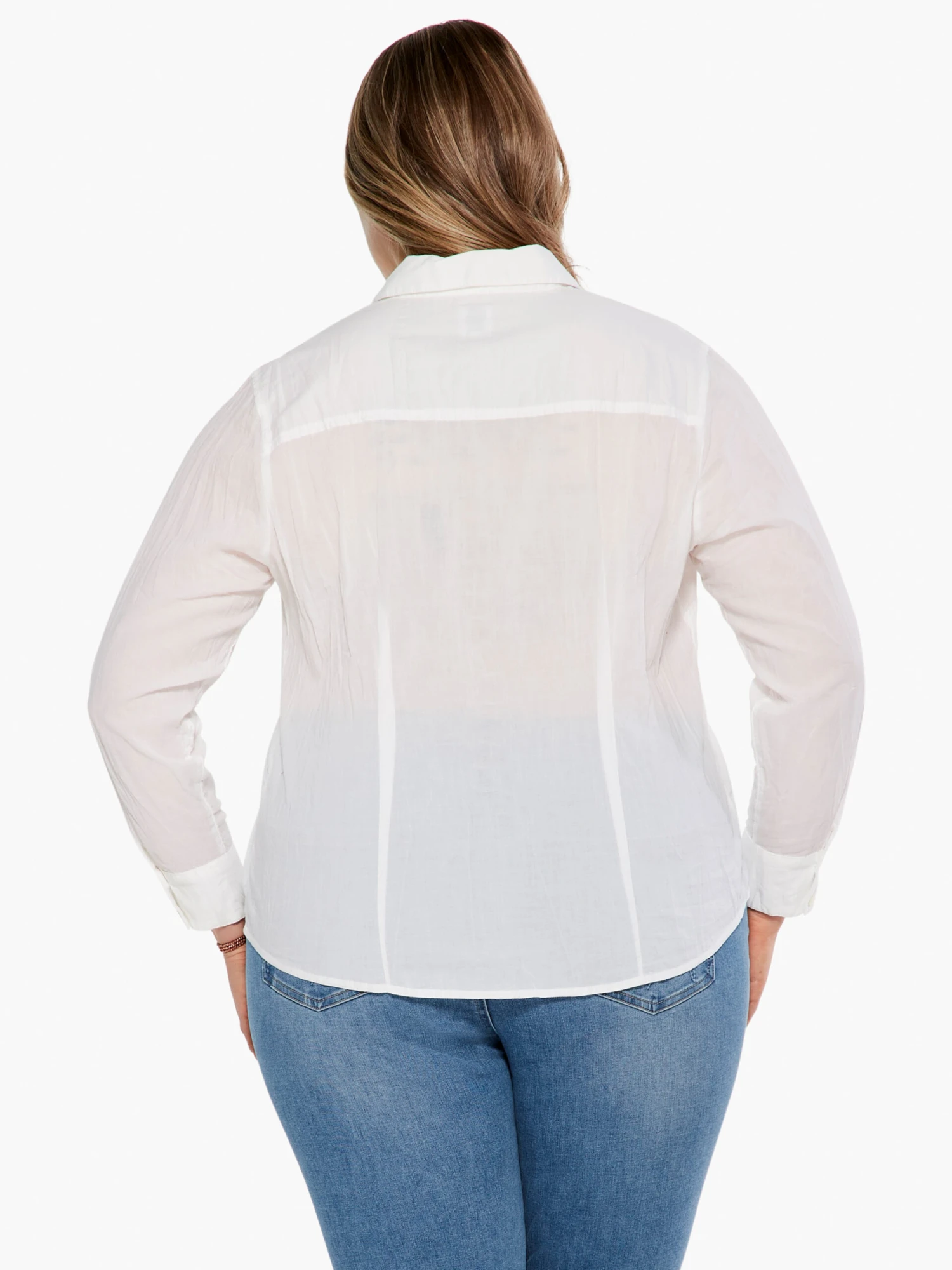 Crinkle Shirt PAPER WHITE 3 Crinkle Shirt PAPER WHITE - Image 3