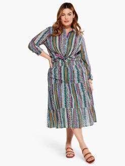 Flower Field Skirt PINK MULTI -Brave Sales Store S231700WPKMPRODUCT 04