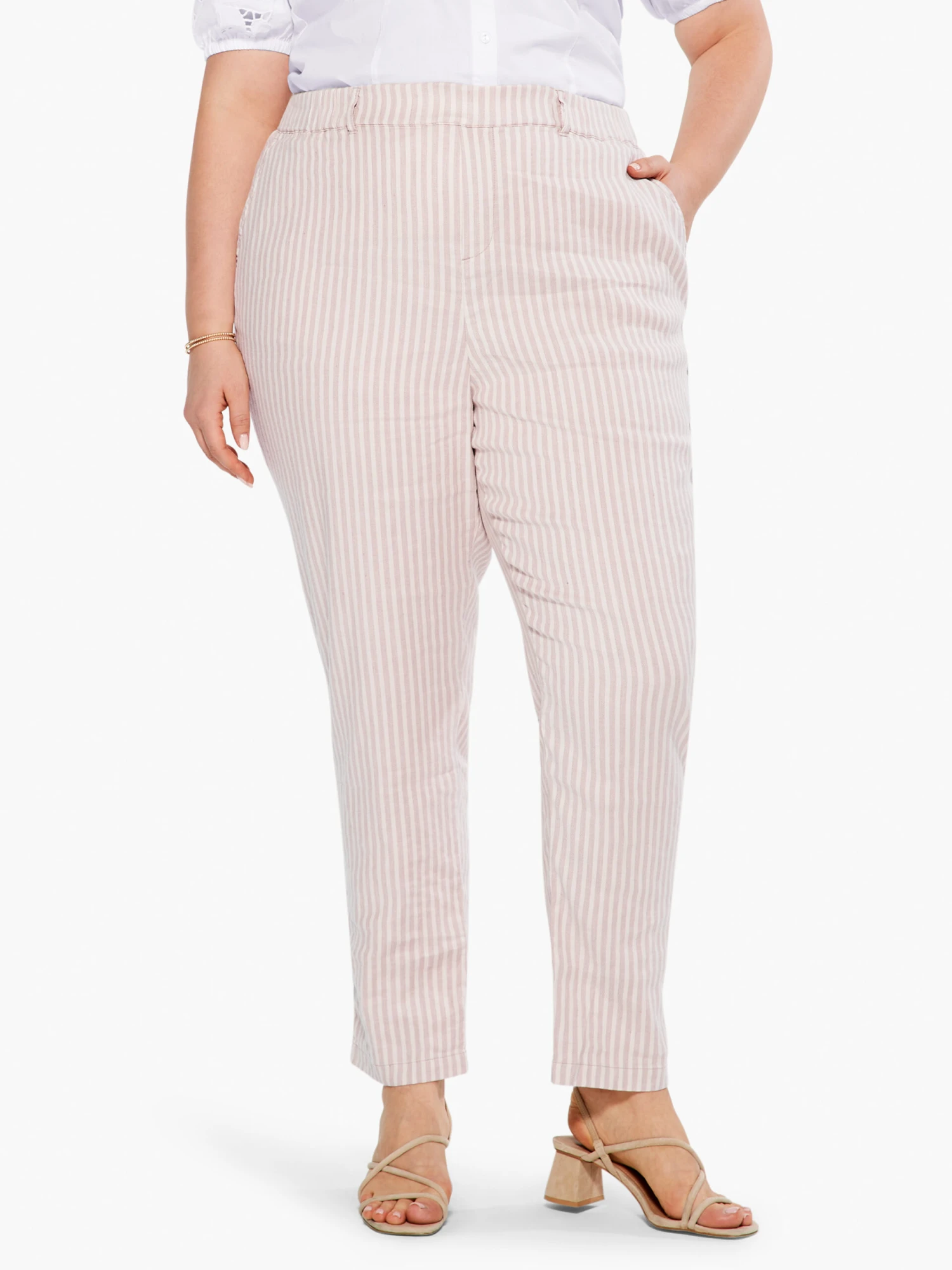 Cafe Straight-Leg Pant NEUTRAL MULTI 1 Cafe Straight-Leg Pant NEUTRAL MULTI