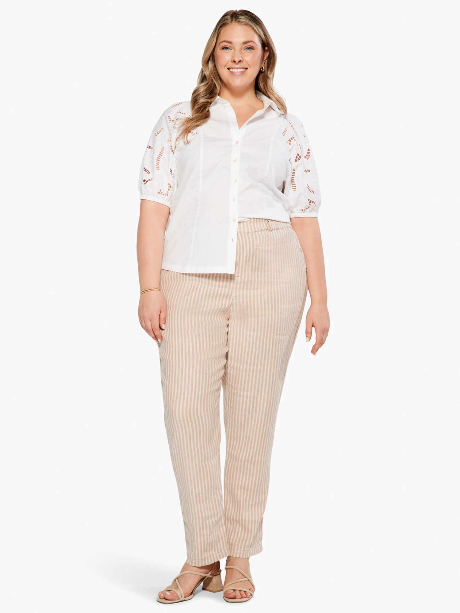 Cafe Straight-Leg Pant NEUTRAL MULTI 4 Cafe Straight-Leg Pant NEUTRAL MULTI - Image 4
