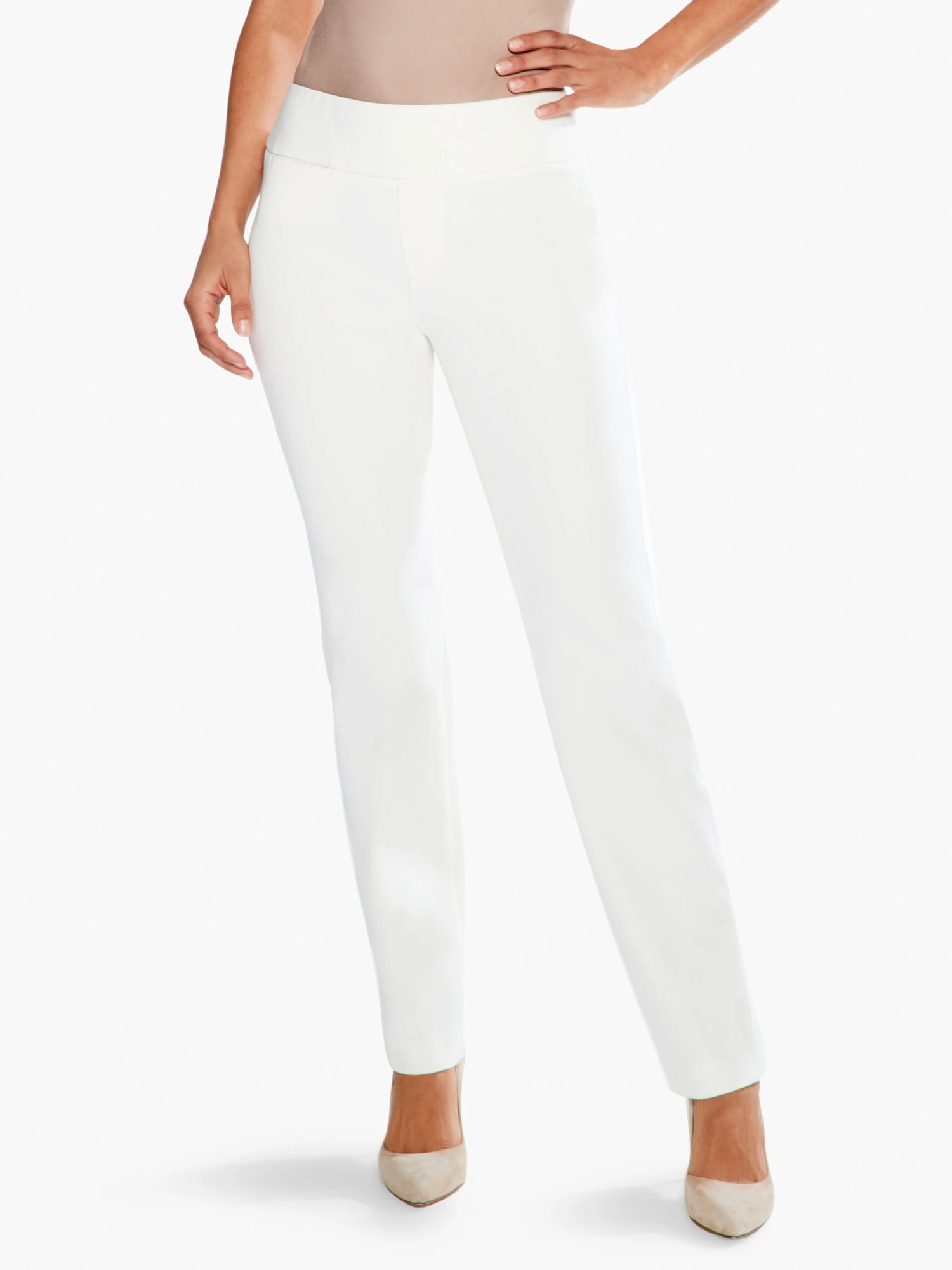 Work It Straight-Leg Trouser CREAM 1 Work It Straight-Leg Trouser CREAM