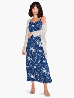 Vintage Botanical Slip Dress BLUE MULTI -Brave Sales Store S231919BLTPRODUCT 04