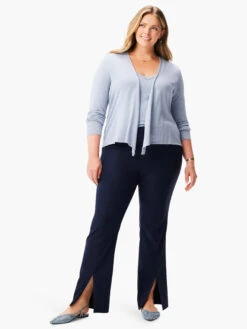 Perfect Knit Rib Long Sleeve V Neck -Brave Sales Store W231032WBGCPRODUCT 04