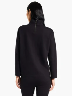 Reversible Ponte Top BLACK ONYX -Brave Sales Store W231074BLXPRODUCT 03