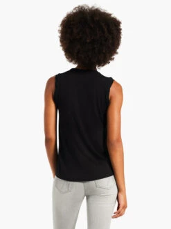 Date Night Drape Tank BLACK ONYX -Brave Sales Store W231078BLXPRODUCT 03