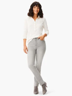 Lace Knit Collared Top CREAM -Brave Sales Store W231088RCRMPRODUCT 04