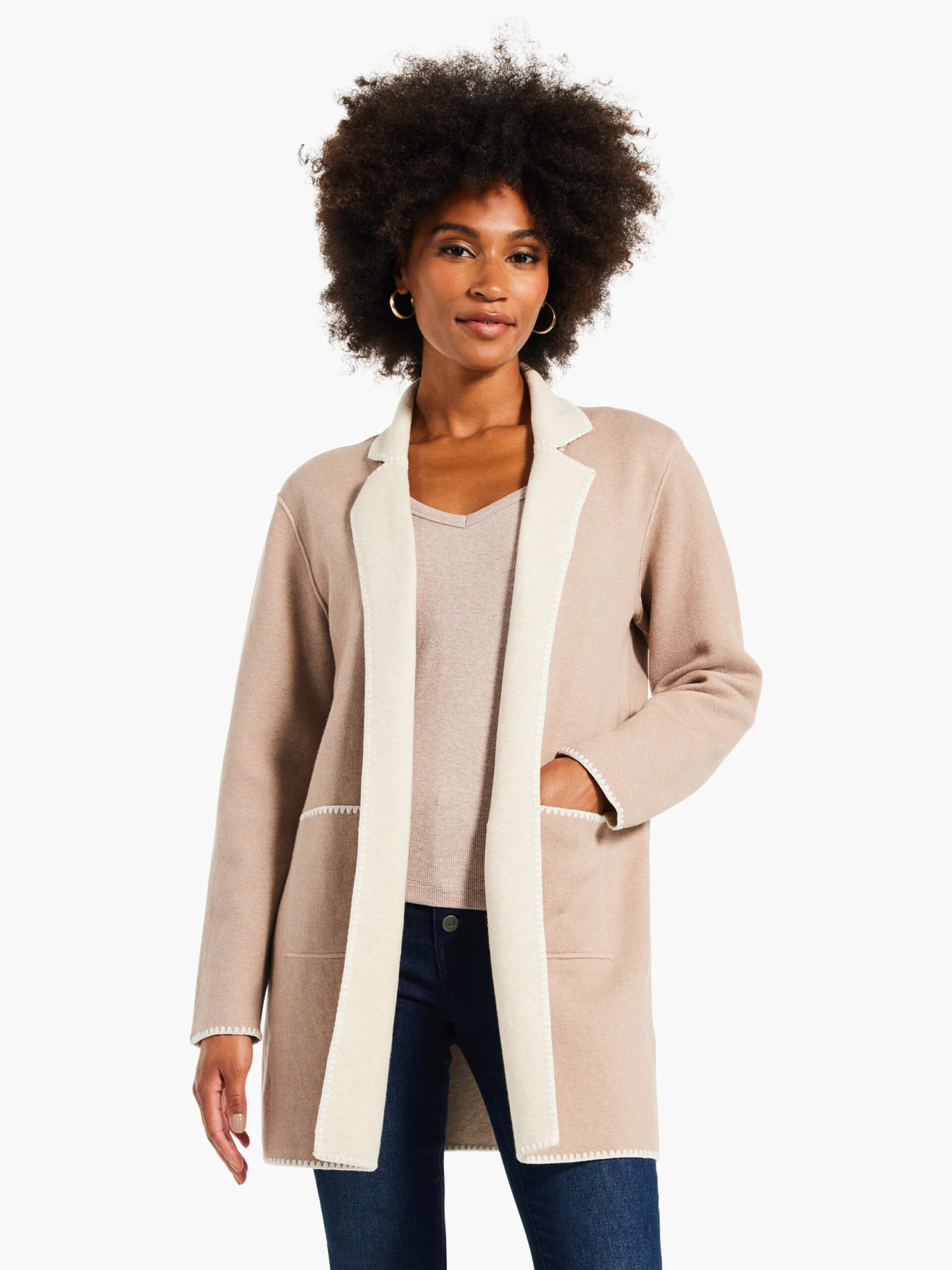 Cool Nights Reversible Knit Jacket 1 Cool Nights Reversible Knit Jacket