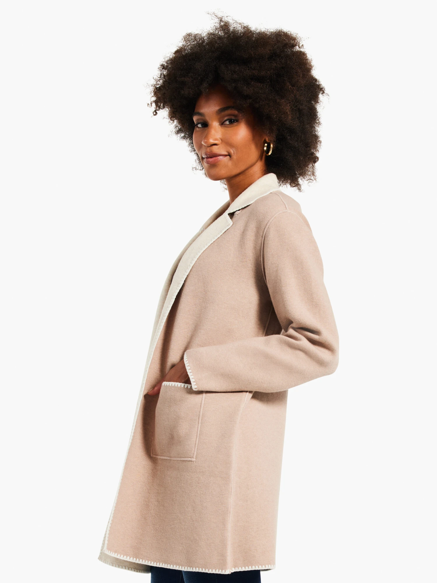 Cool Nights Reversible Knit Jacket 3 Cool Nights Reversible Knit Jacket - Image 3