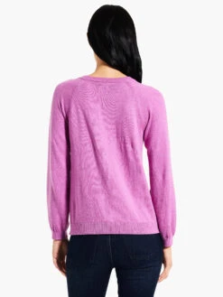 Here And There Sweater VIVID MAGENTA -Brave Sales Store W231151VMGPRODUCT 03