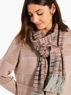 Mesh Mix Sweater STUCCO -Brave Sales Store W231163SCCPRODUCT 05