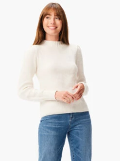 Waffle Stitch Sweater CREAM